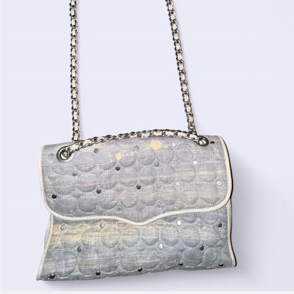 One of a kind 💙🩶🤍Rebecca Minkoff one of kind ombré shoulder bag.